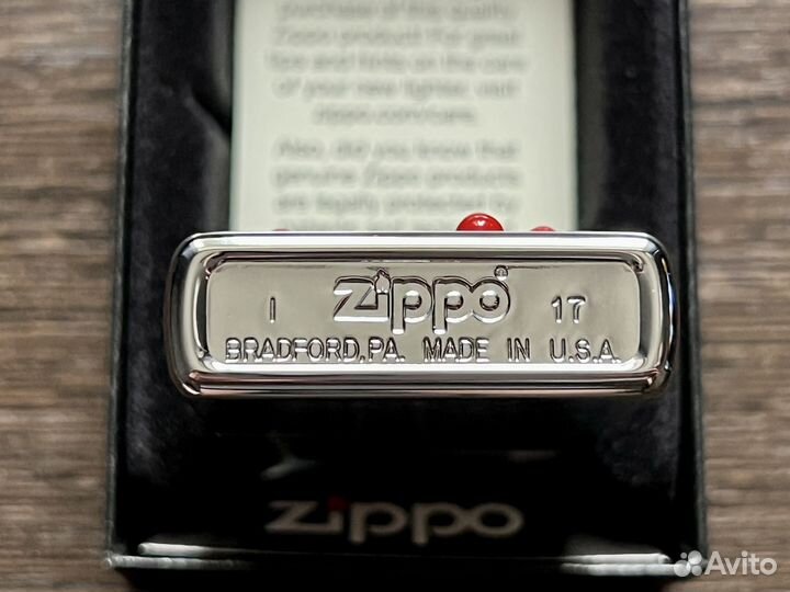 Zippo 29492 RED WAX