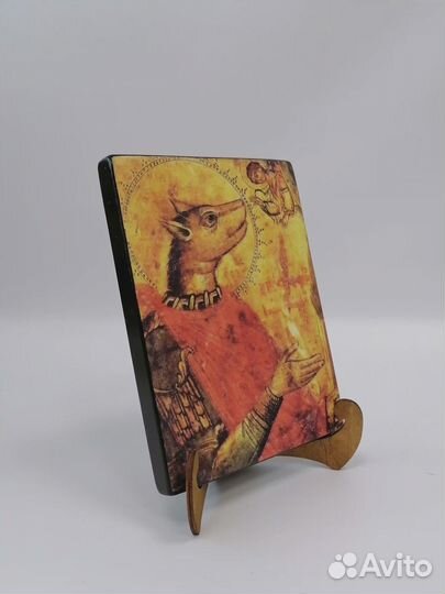 Мученик Христофор Ликийский, 15x20x1,8 см, арт А71