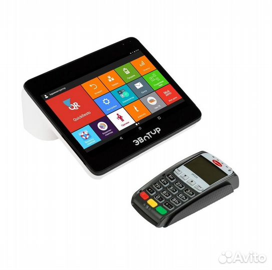 Онлайн касса Эвотор 10 с установкой 