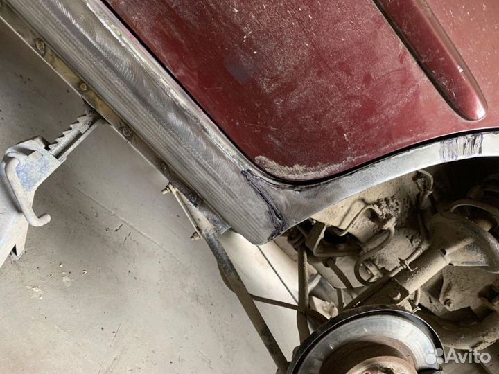 Кузовной порог правый Chevrolet Niva ремкомплект