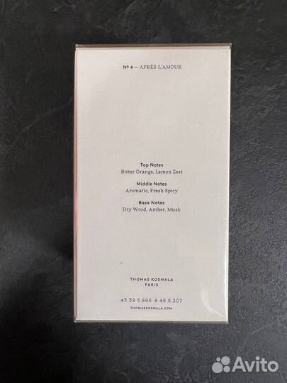 Thomas Kosmala NO.4 Apres L’Amour 100ml