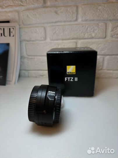 Адаптер Nikon FTZ II, с Nikon F на Nikon Z