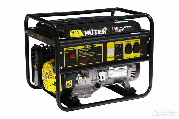 Электрогенератор Huter DY8000L