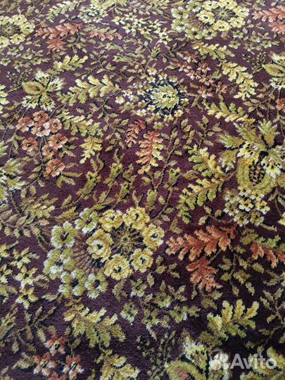 Ковры бу размер 3; 6м на 1; 8 чистый шерстяной 3т