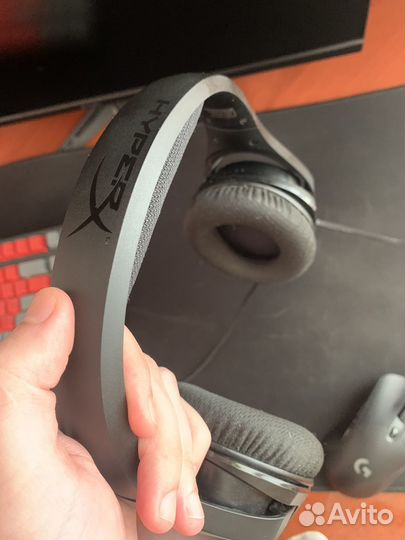 Игровые наушники hyperx