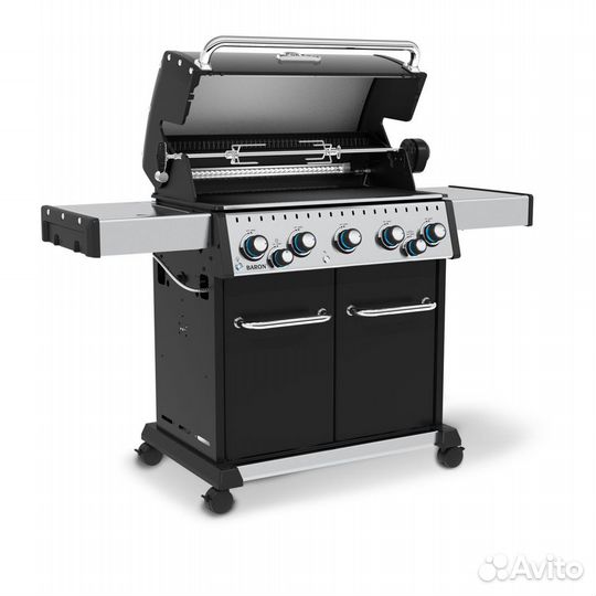 Газовый гриль broil king Baron 590 c вертелом и ко