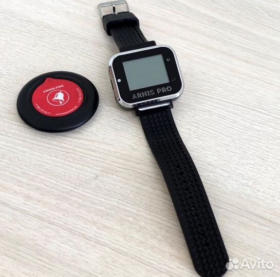 Кнопка вызова официанта кальнщика в ассортим часы