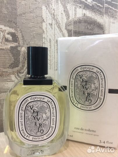 Germain Diptyque. Vetyverio. Edt.100ml