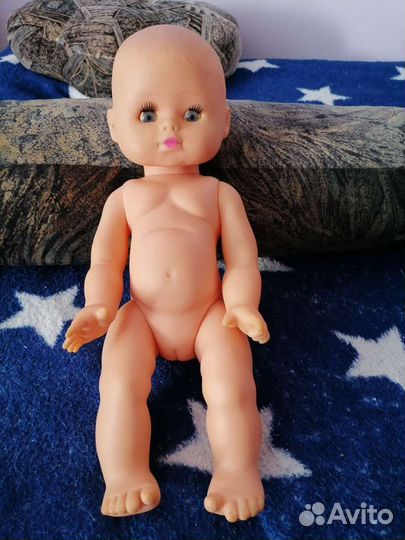 Советская кукла пупс aRi гдр 34 см