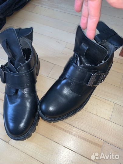 Reserved ботинки кожаные, 41