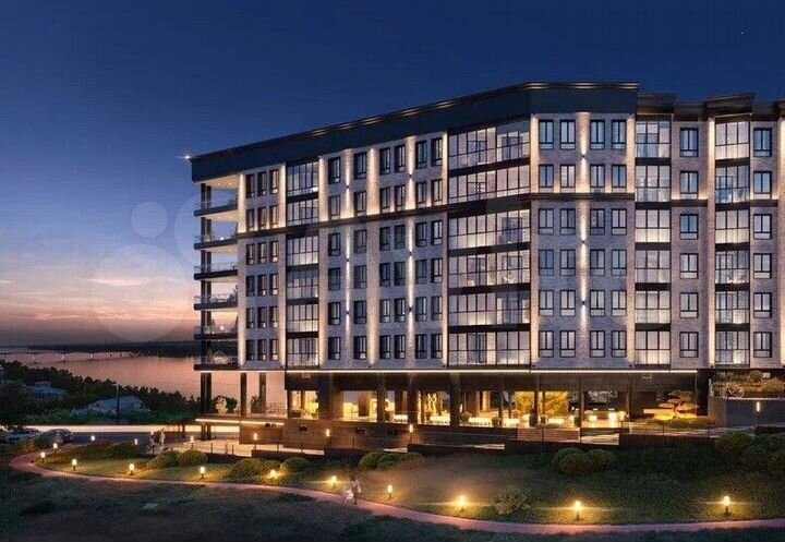 1-к. квартира, 42,6 м², 1/6 эт.