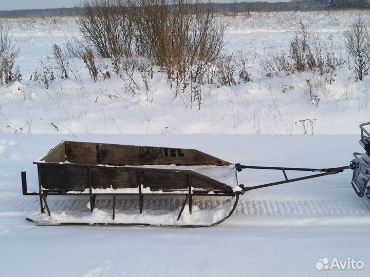 Сани для снегохода