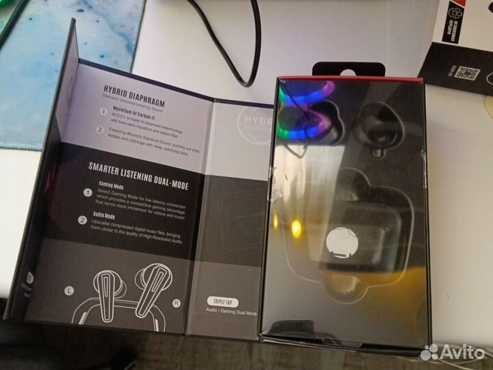 Беспроводные игровые наушники