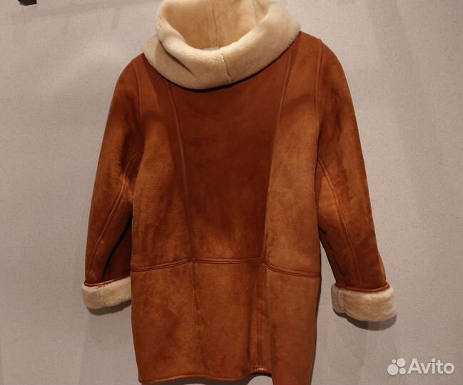 Дубленка оверсайз модный винтаж из 90-х