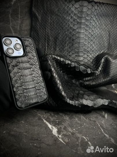 15 pro чехол Королевский Питон