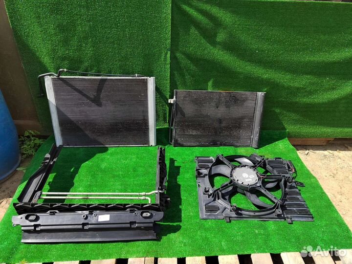 Кассета радиатора bmw 5 e60/e61