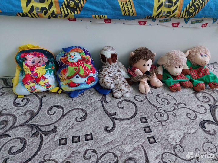 Рюкзаки детские игрушки с сюрпризом мягкие игрушки