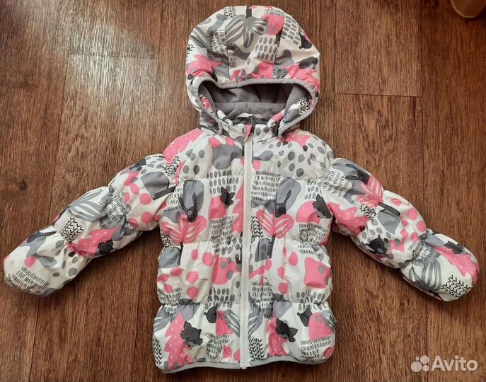 Демисезонный костюм для девочки 92