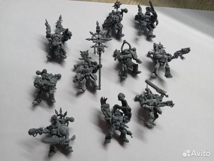 Warhammer 40000 космоволки Хаоса(оригинал 2014г)