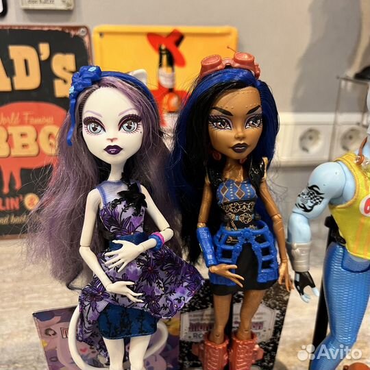 Кукла монстер хай monster high кошка и др