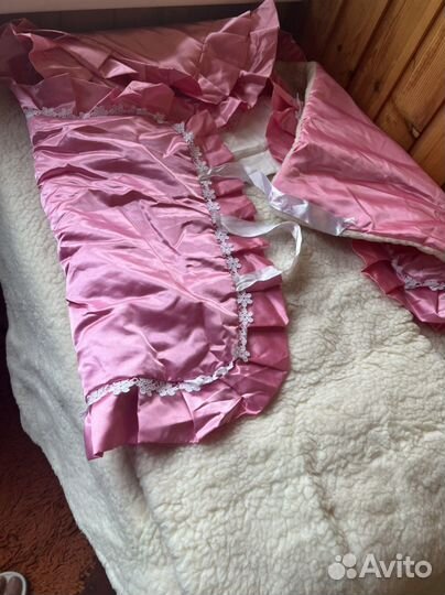 Зимний конверт с одеялом (для новорожденного)