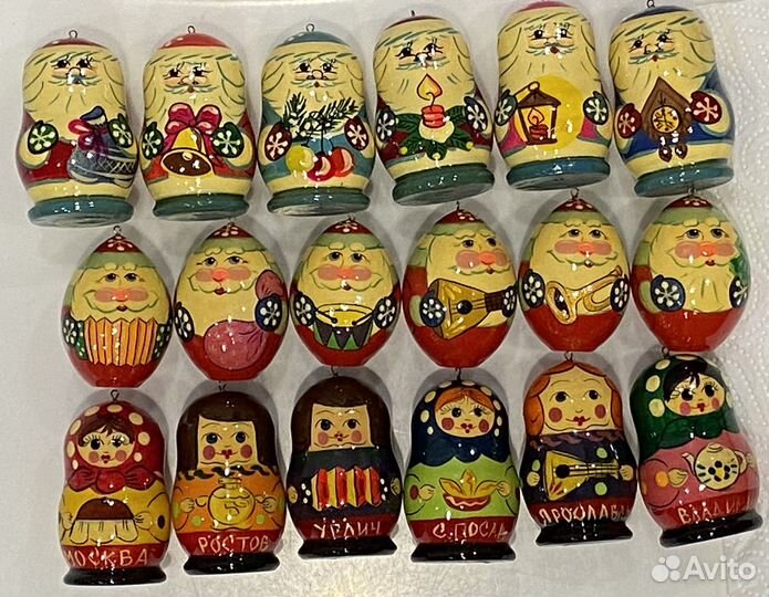 Елочные игрушки одним лотом