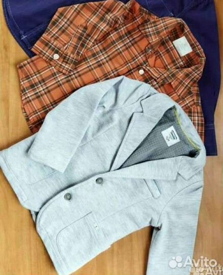 Рубашки, пиджак д/м 1-2 г