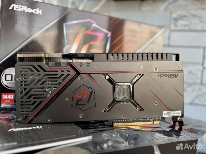 Видеокарта Rx 6700 XT 12GB Asrock Phantom/Пломба