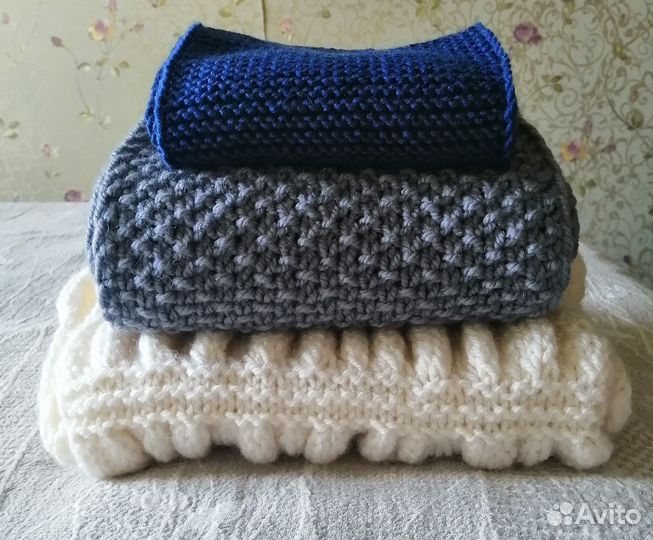 Шарф вязанный ручной работы