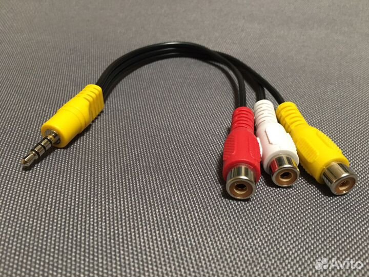 Jack 3.5 mm - RCA Кабель (тюльпан)