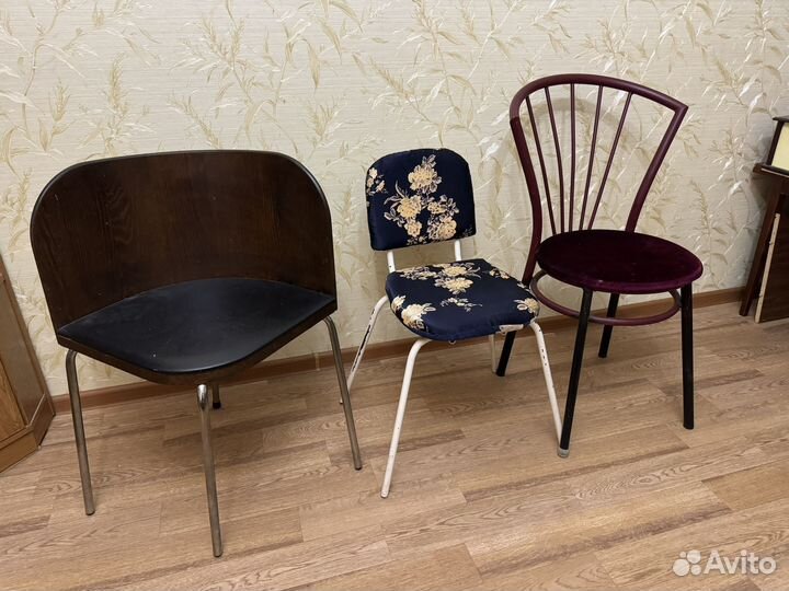 Стулья металлические