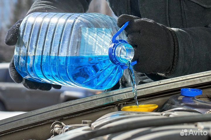 Стеклоомывающая жидкость зимняя