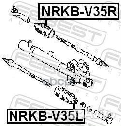 Пыльник рулевой рейки правый (nissan teana J31