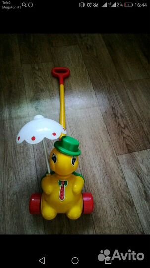 Игрушка-каталка Черепашка (Полесье)