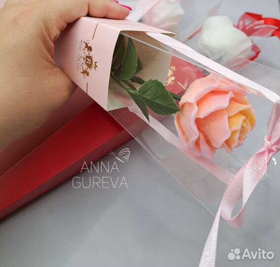 Роза из мыла