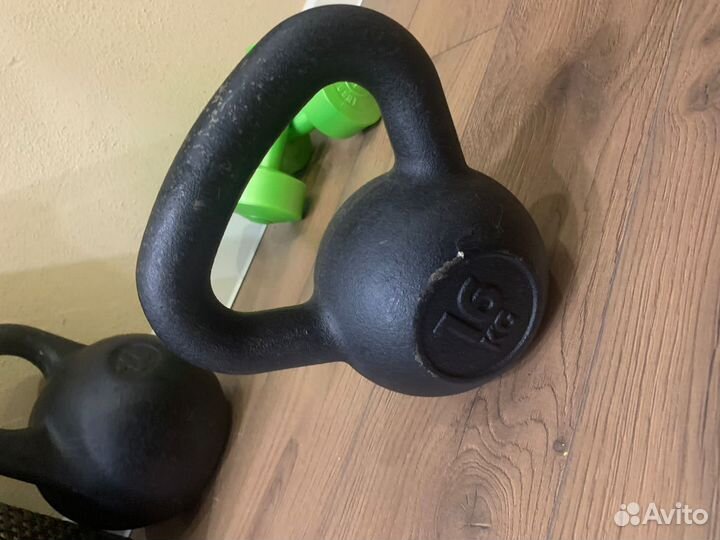 Гиря чугунная 16 кг