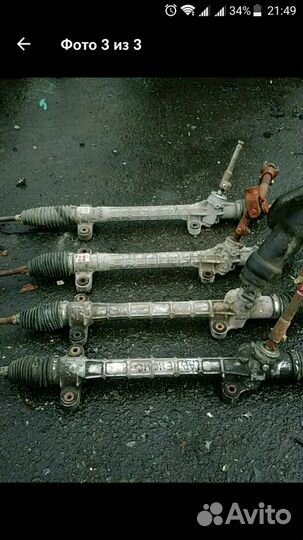 Рейки рулевые тойота ниссан мазда