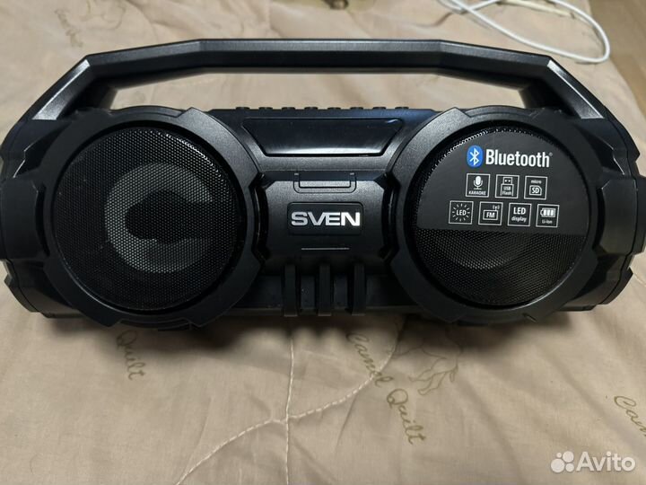 Портативная акустика sven PS-415 черный