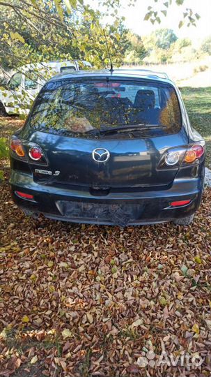 Стекло двери Мазда 3 хэтчбек 2005 г