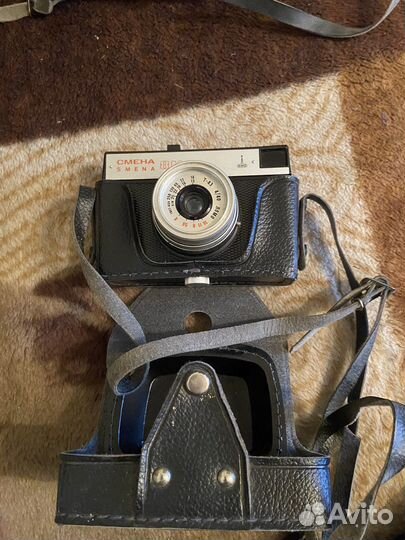 Плёночный фотоаппарат Смена 8М
