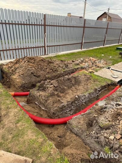 Дренаж участка под ключ