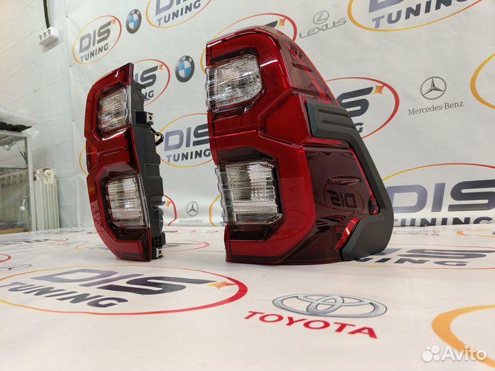 Стоп сигналы Hilux PickUp с16г Стиль 20 Red