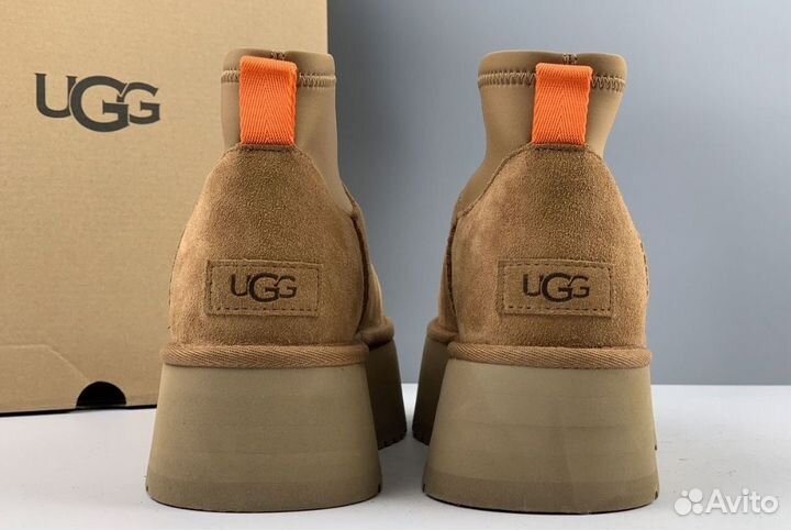 Угги женские Ugg classic mini Dipper высокие