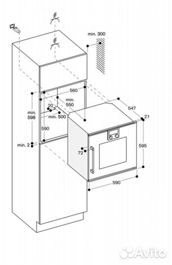 Духовой шкаф gaggenau BOP250112