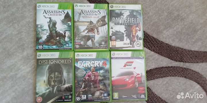 Диски на xbox 360