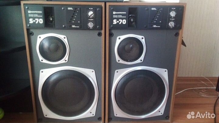 Колонки radiotehnika S-70 + усилитель