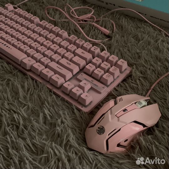 Клавиатура мышка и коврик