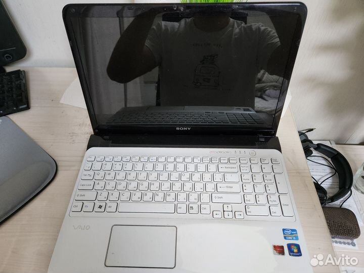 Ноутбук sony vaio на запчасти