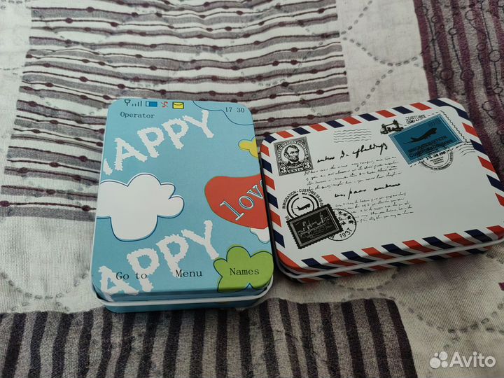 Жестянны коробки