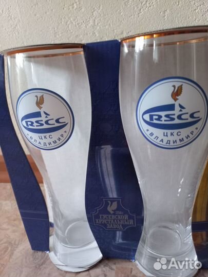 Стаканы для пива в упаковке новые